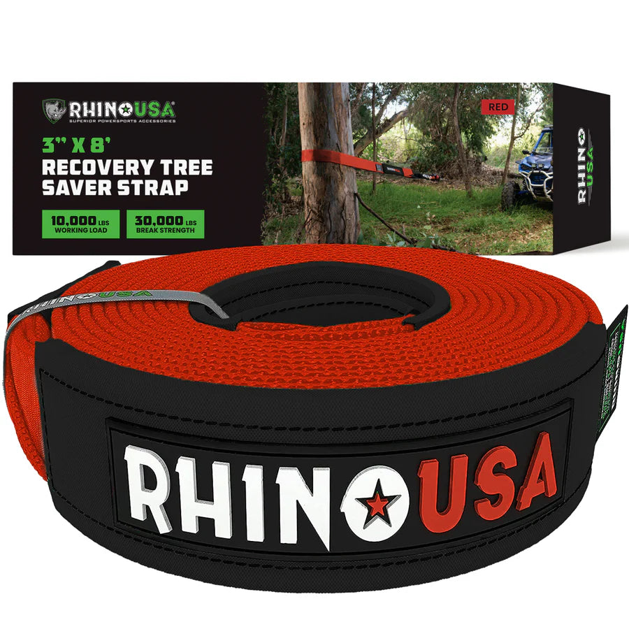 Rhino USA Recovery Tree Saver Strap 3" x 8'