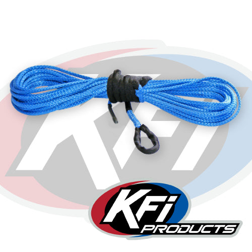 KFI 3/16" Synthetic 50' ATV Winch Cable (Blue) | SYN19-B50