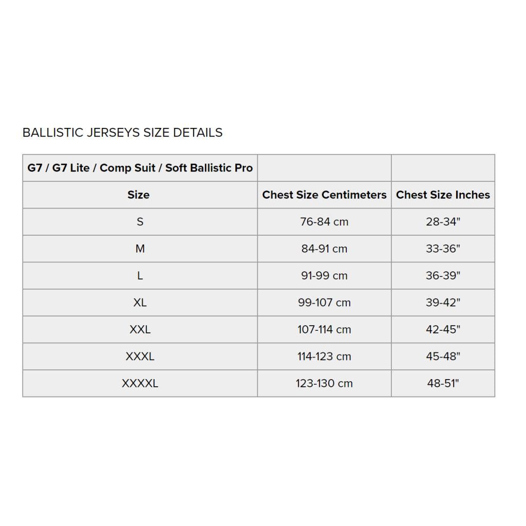 EVS Ballistic Jersey Comp Suit | CS20-BKR