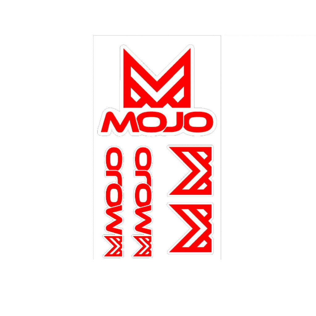 Mojo-Aufkleber im 3er-Pack – gestanzte Aufkleber