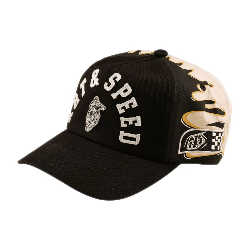Troy Lee Designs Finish Line Unstructured Curved Snapback