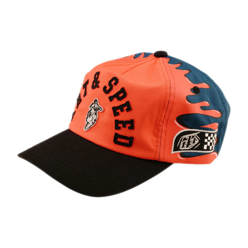 Troy Lee Designs Finish Line Unstructured Curved Snapback