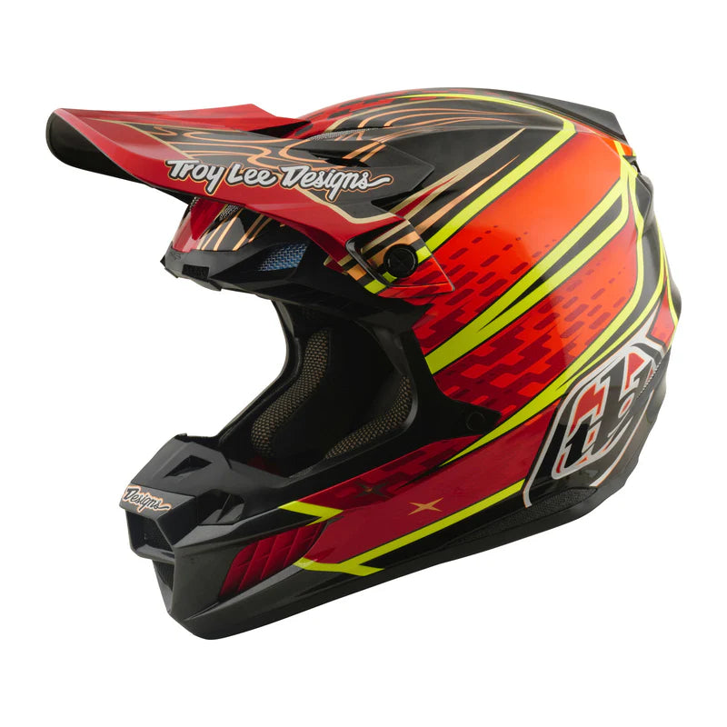 Troy Lee Designs Wings Se5 Carbon Helmet w/ Mips
