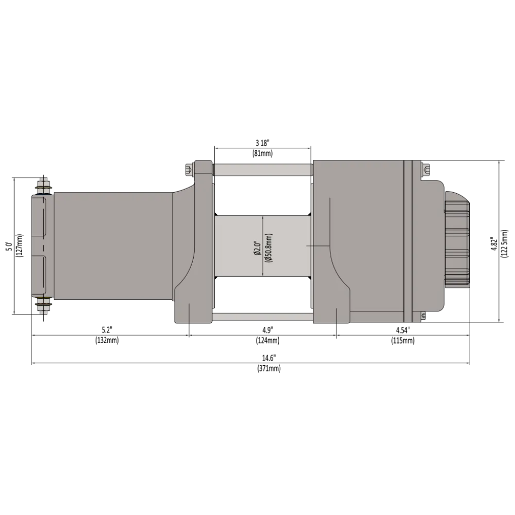 KFI U4500 Standard ATV/UTV Winch | U45-R2