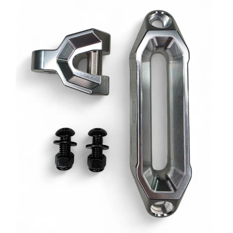 Elektric Offroad UTV Winch Fairlead and Hook Combo (Clear)