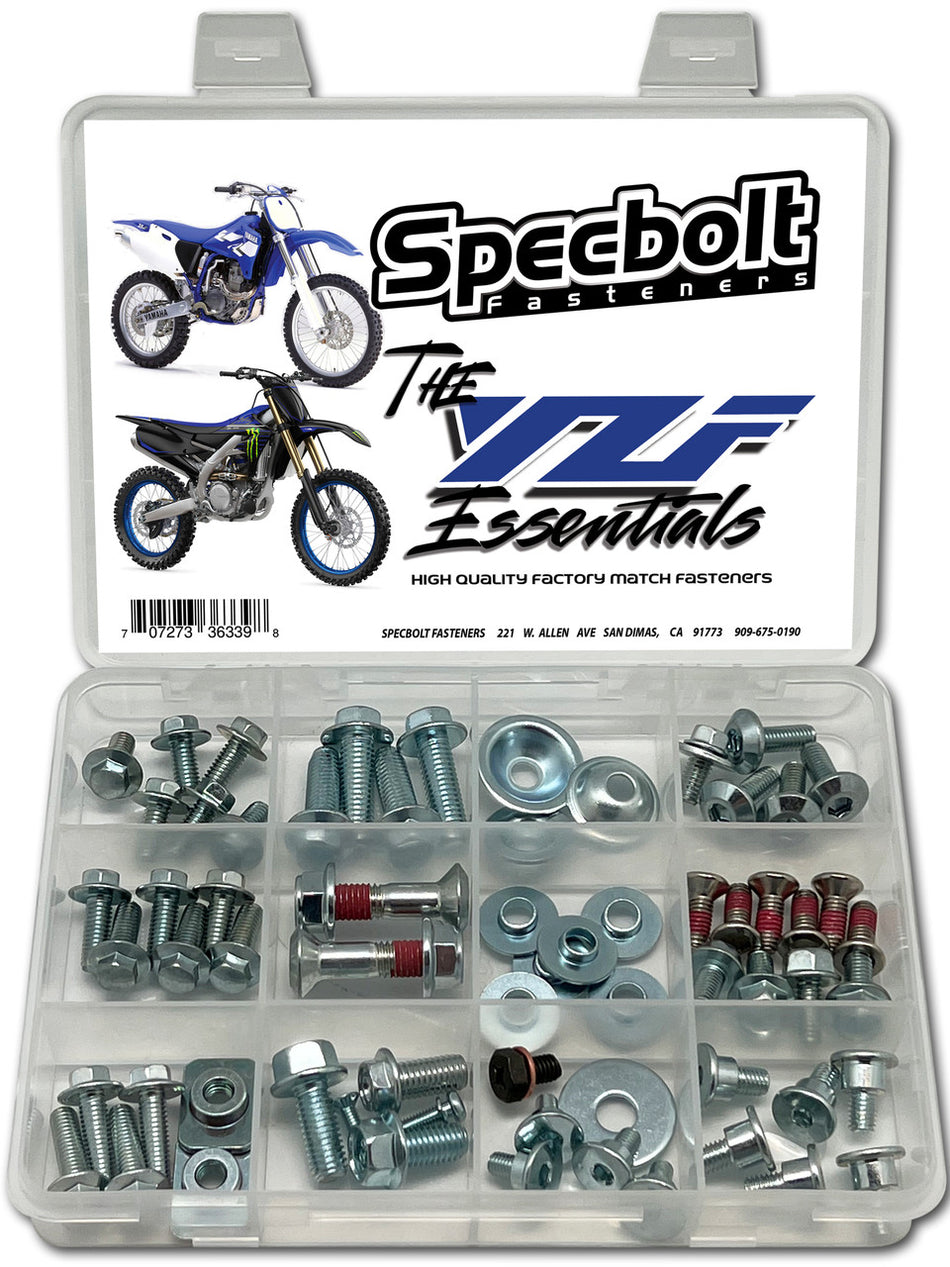 Specbolt Yamaha YZ-F 4-Stroke Essentials Track & Trail Bolt Kit | YAM-YZF-ES