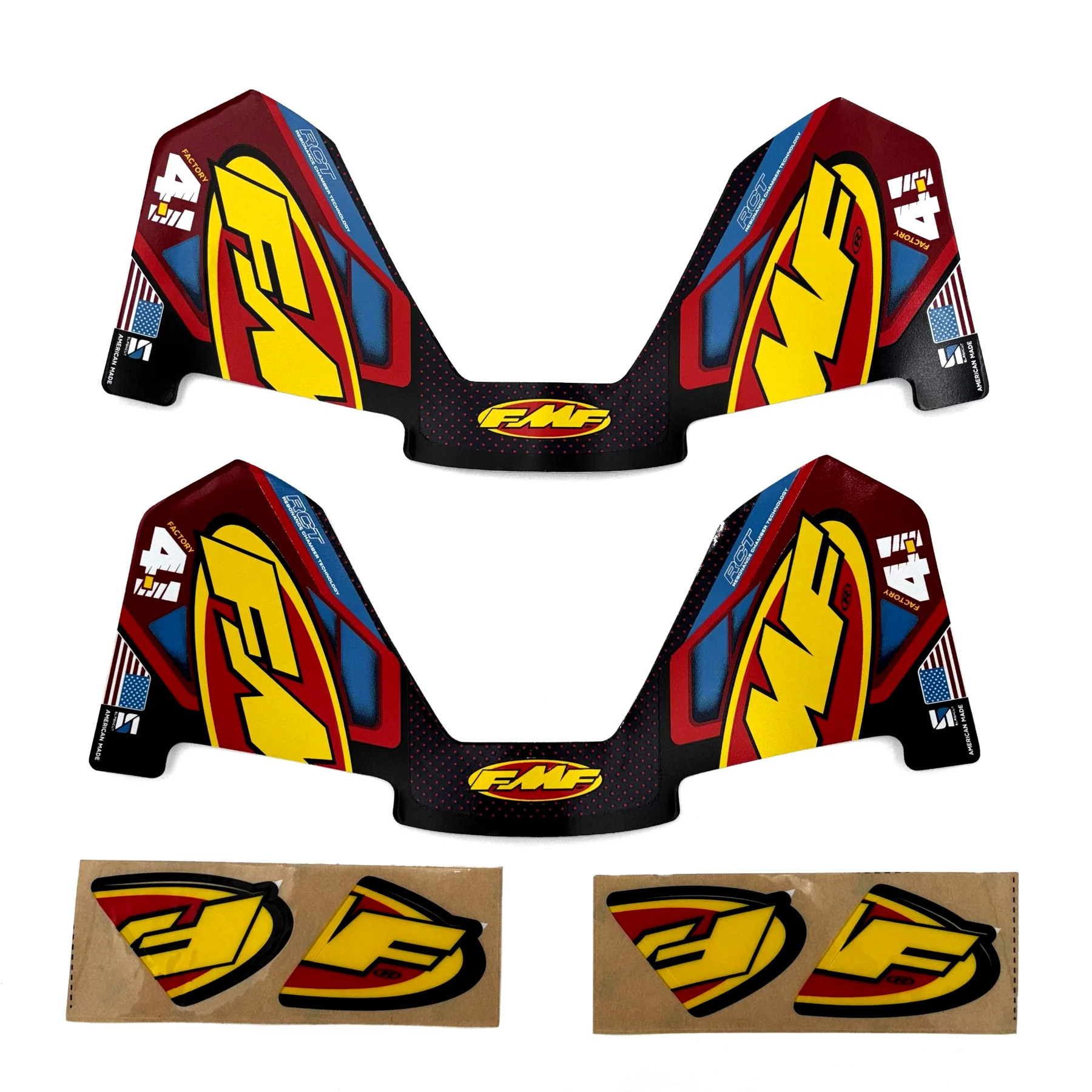 FMF Factory 4.1 RCT Replacement Wrap Decal 2pk | 014857