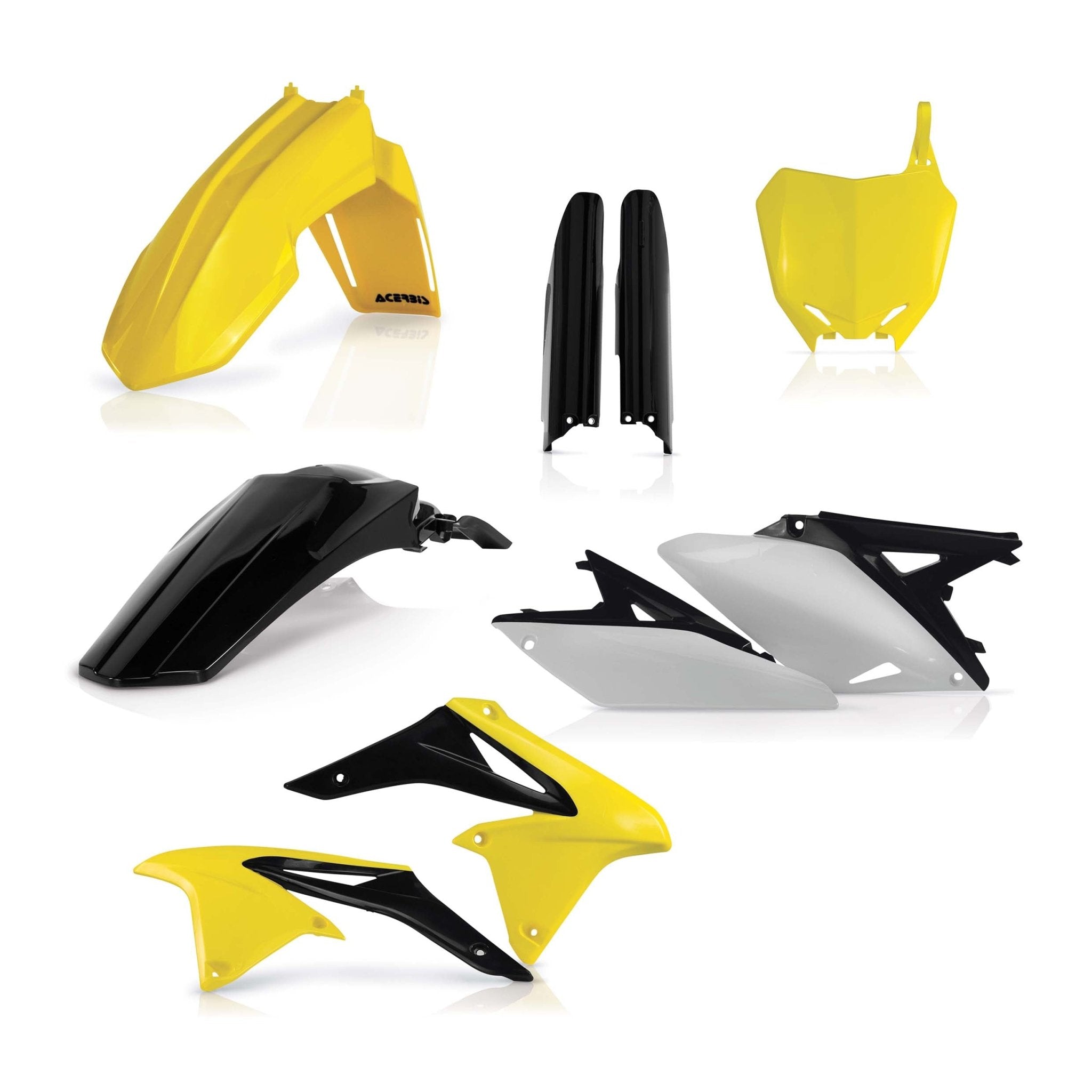Acerbis Full Plastic Kit Suzuki | 219803 - MojoMotoSport.com