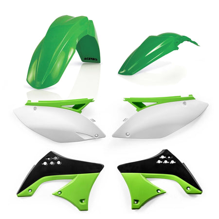 Acerbis Standard Plastic Kit Kawasaki | 214177 - MojoMotoSport.com
