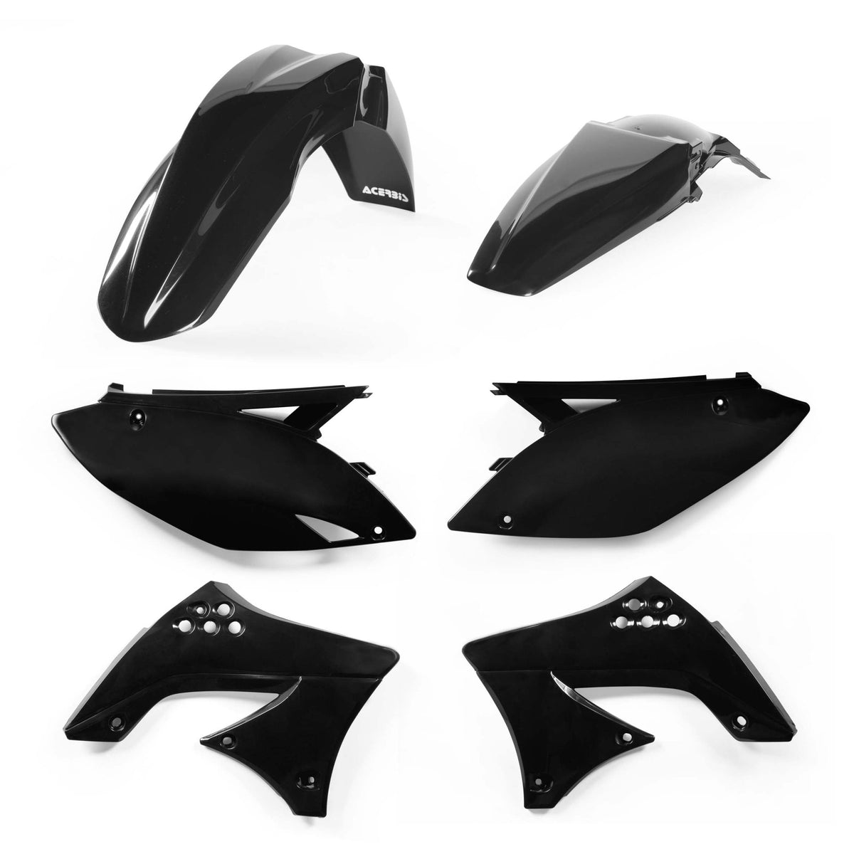Acerbis Standard Plastic Kit Kawasaki | 214177 - MojoMotoSport.com