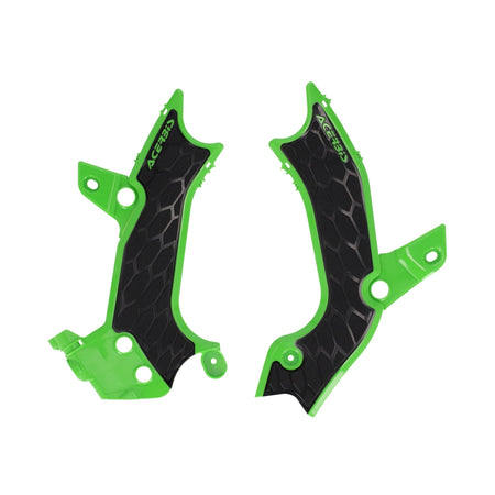 Acerbis X Grip Frame Guard Silver/Black Kawasaki KX450(X) 2024+ | 298367 - MojoMotoSport.com