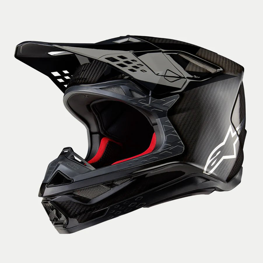 Alpinestars Supertech M10 Flood Helmet-Black/Dark Gray-M Alpinestars Supertech M10 Flood Helmet-Black/Dark Gray-M