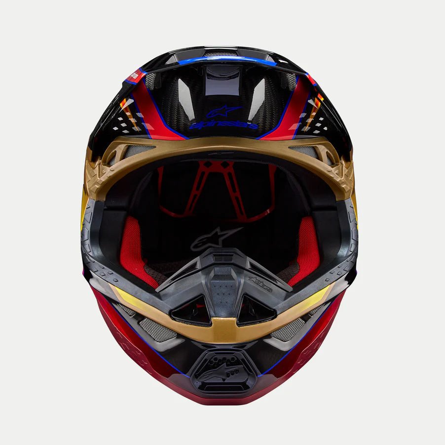 Alpinestars 2024 Supertech M10 Solid Helmet XS / Black Glossy Carbon Alpinestars 2024 Supertech M10 Solid Helmet XS / Black Glossy Carbon