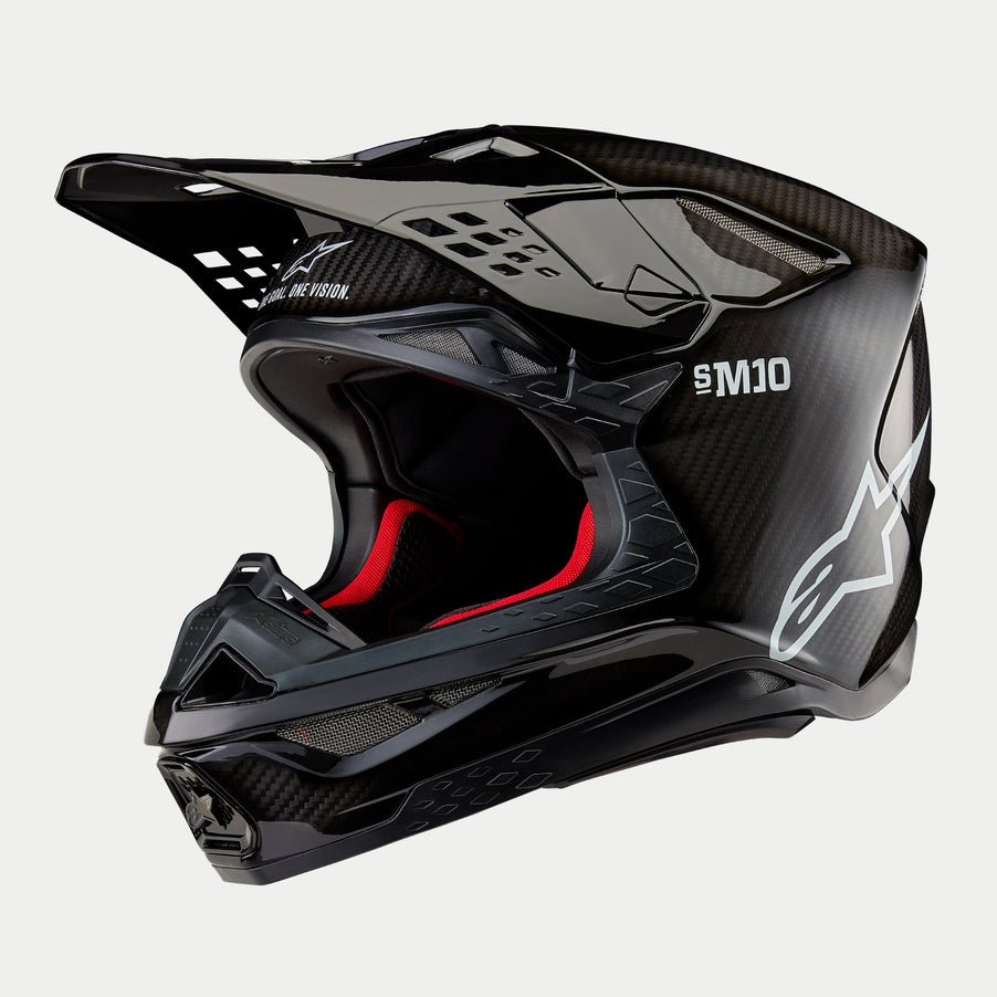 hjc cl-17 boost helmet canada Alpinestars 2024 Supertech M10 Solid Helmet XS / Black Glossy Carbon