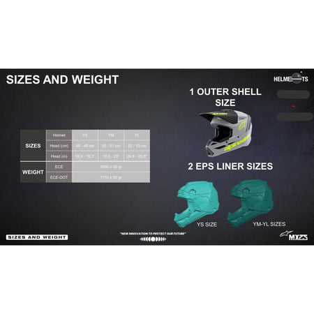 Alpinestars 2025 S - M3 Youth Helmets - MojoMotoSport.com