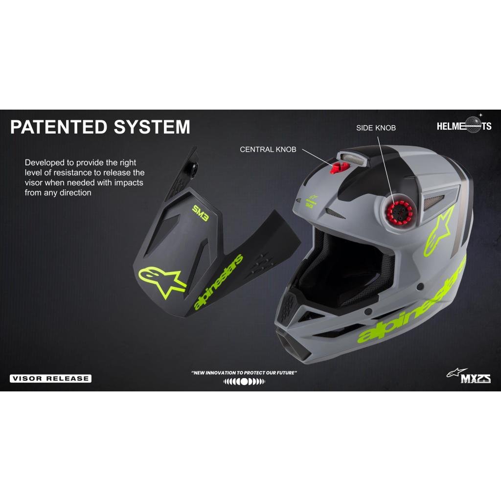 Alpinestars 2025 S - M3 Youth Helmets - MojoMotoSport.com