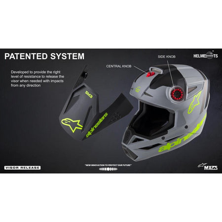 Alpinestars 2025 S - M3 Youth Helmets - MojoMotoSport.com
