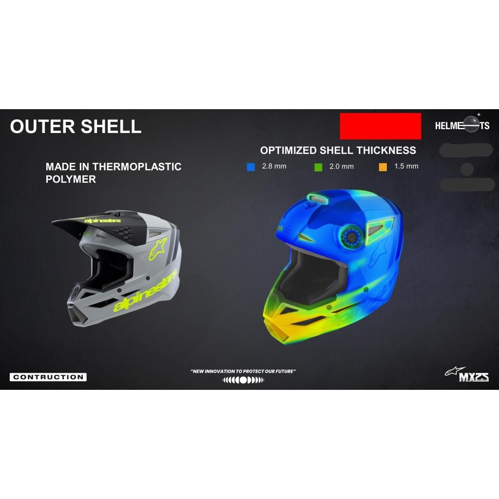 Alpinestars 2025 S - M3 Youth Helmets - MojoMotoSport.com