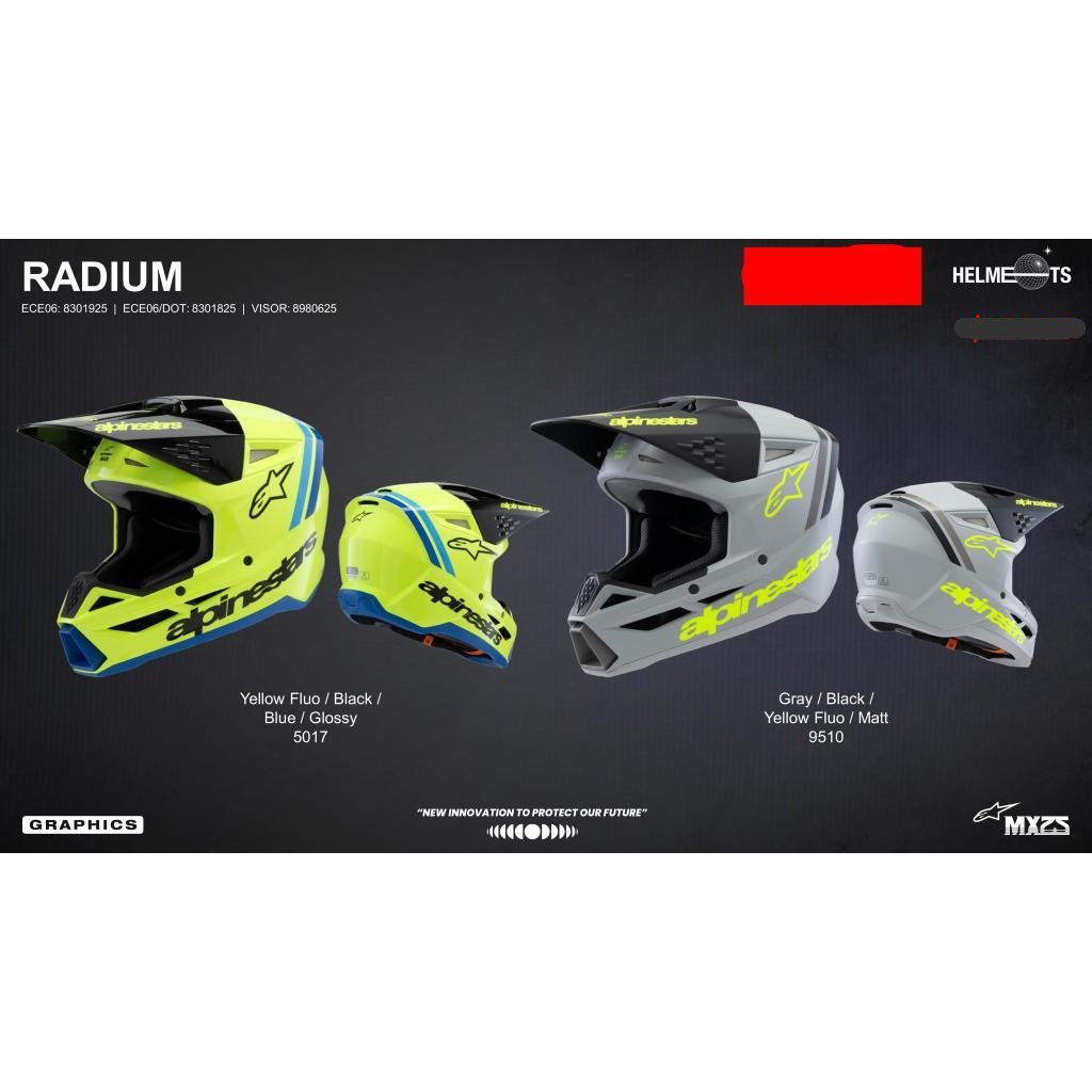 Alpinestars 2025 S - M3 Youth Helmets - MojoMotoSport.com
