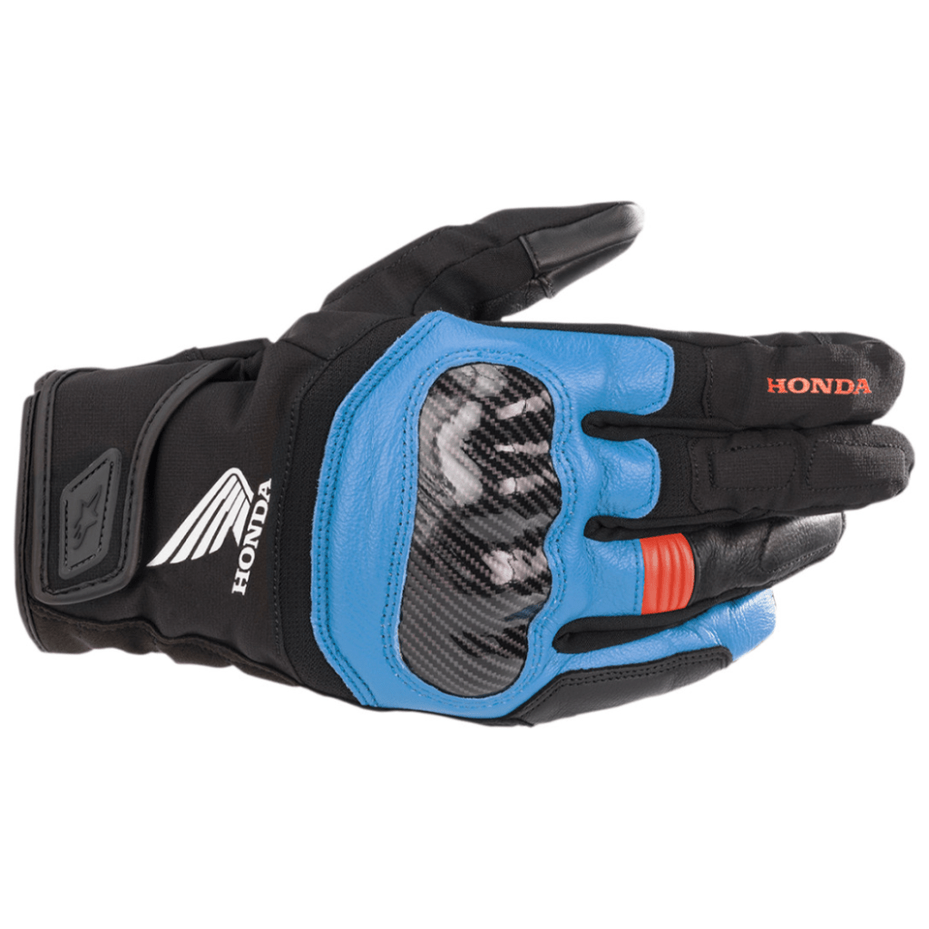 Alpinestars Honda SMX Z Drystar ADV/Dualsport Gloves - MojoMotoSport.com
