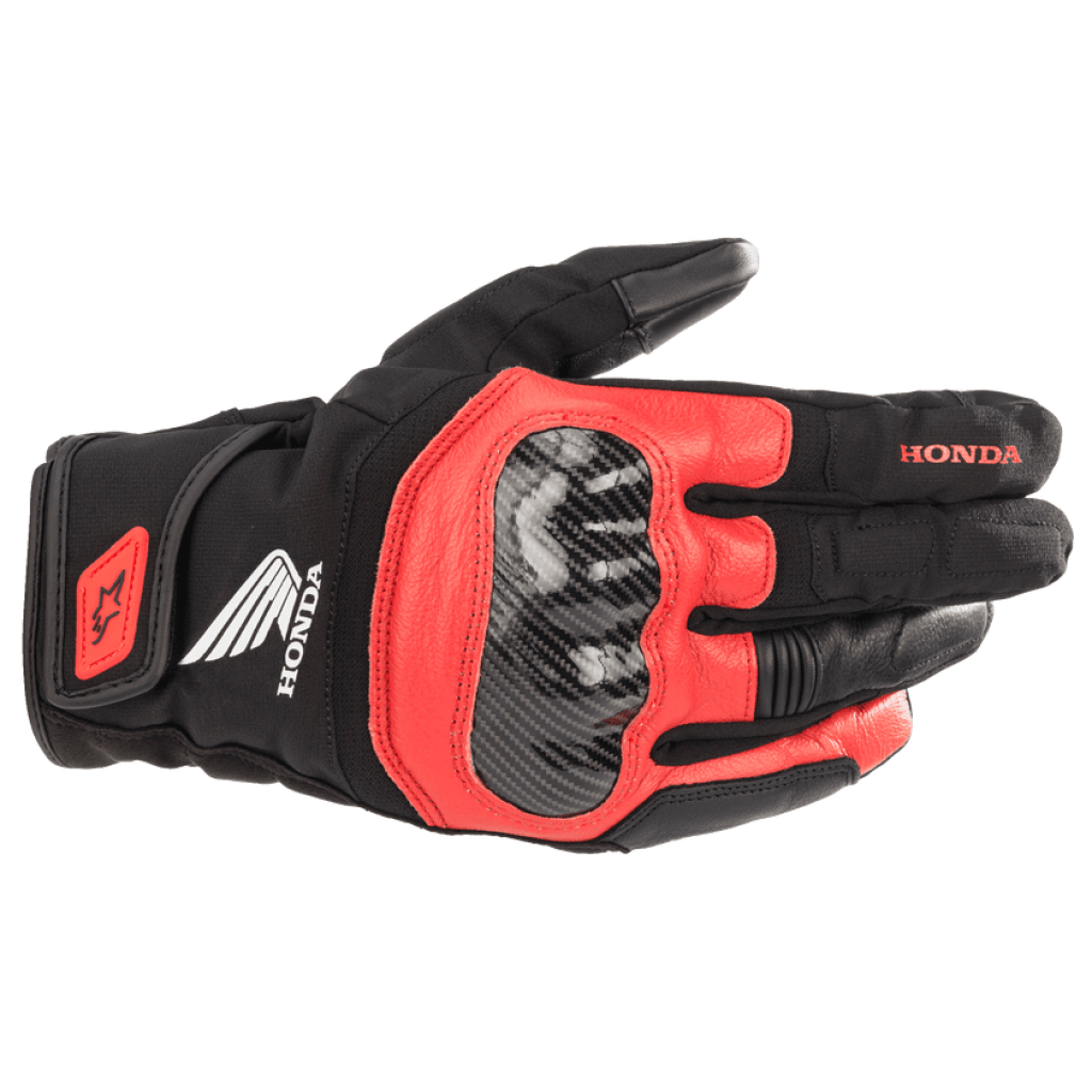 Alpinestars Honda SMX Z Drystar ADV/Dualsport Gloves - MojoMotoSport.com