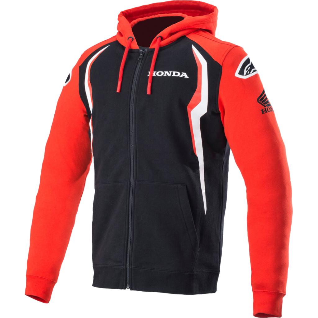 Alpinestars Honda Zip Hoodie - MojoMotoSport.com