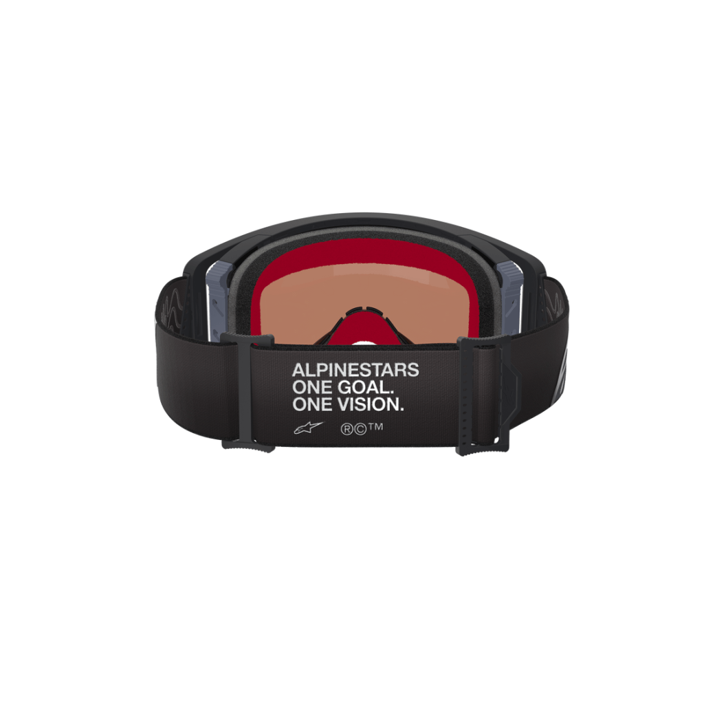 alpinestars goggles Alpinestars Supertech Goggles - Corp - Red/Blue - ABS Vision