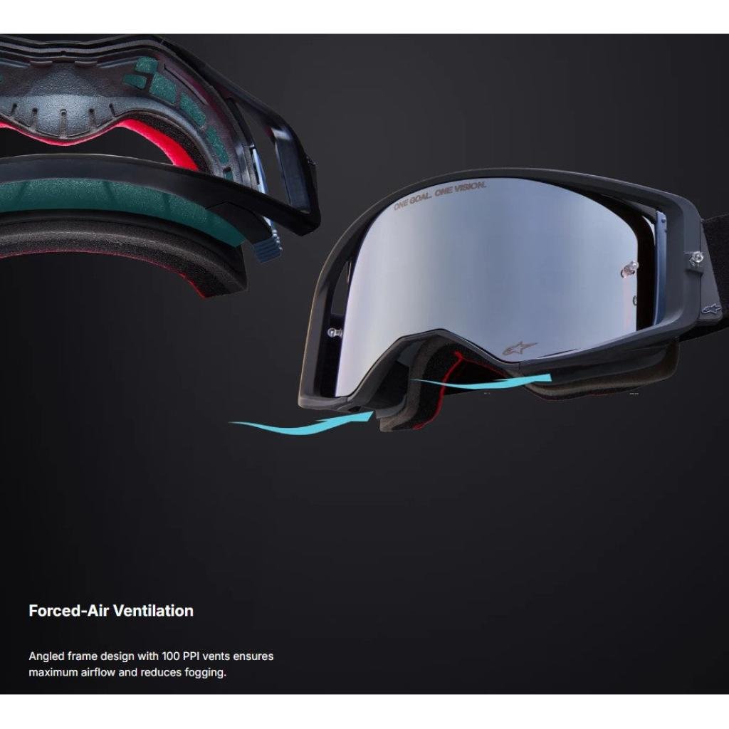 Alpinestars Supertech ABS Vision Goggles - MojoMotoSport.com