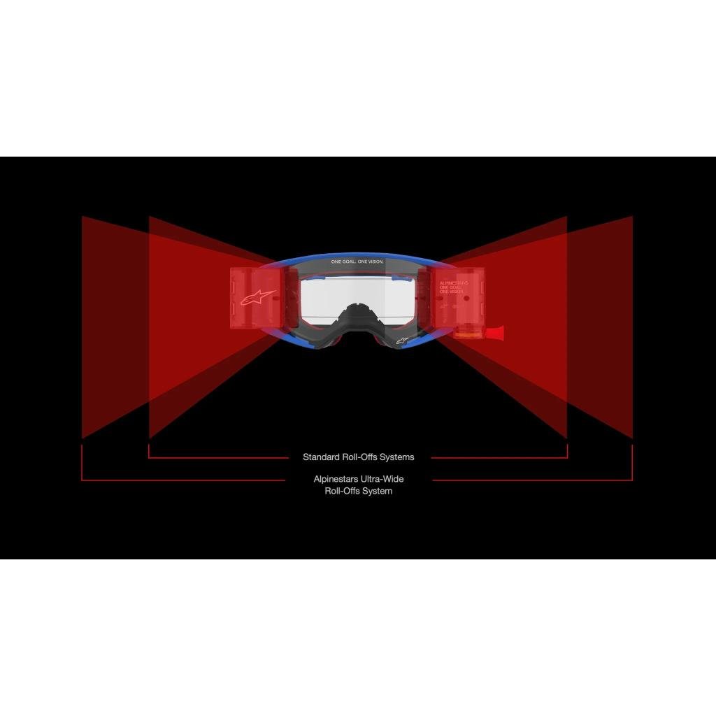 Alpinestars Supertech Goggles with Roll - Off Mud System - MojoMotoSport.com