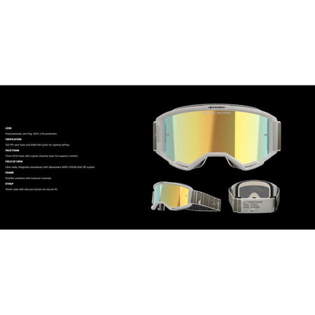 Alpinestars Vision 5 Goggles - MojoMotoSport.com