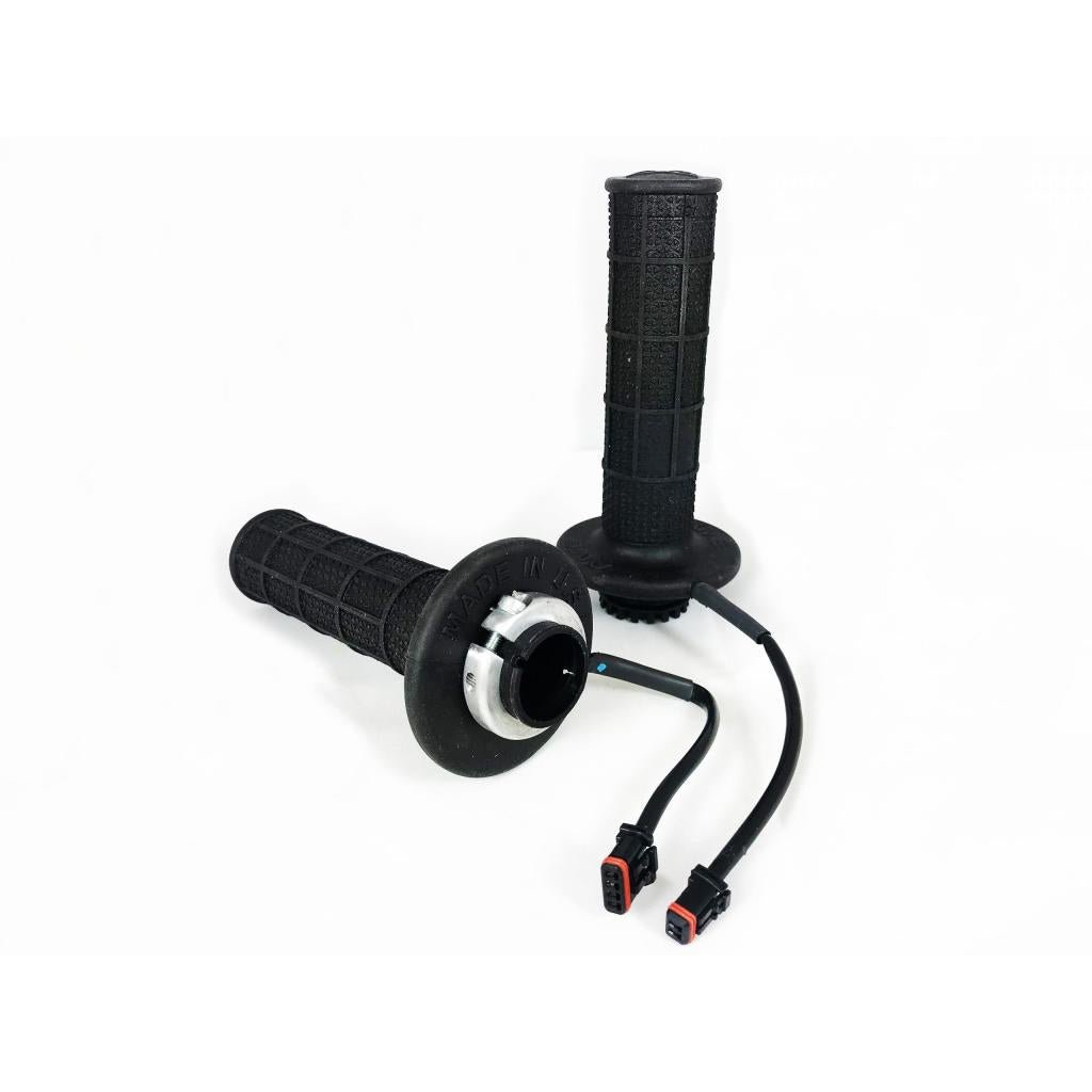 AME Full Waffle Lock - On Moto Heated Grips - MojoMotoSport.com