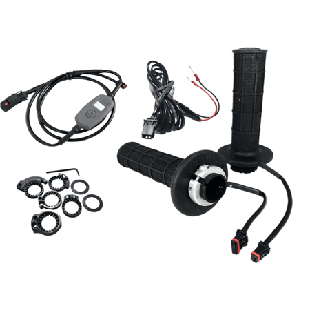 AME Full Waffle Lock - On Moto Heated Grips - MojoMotoSport.com