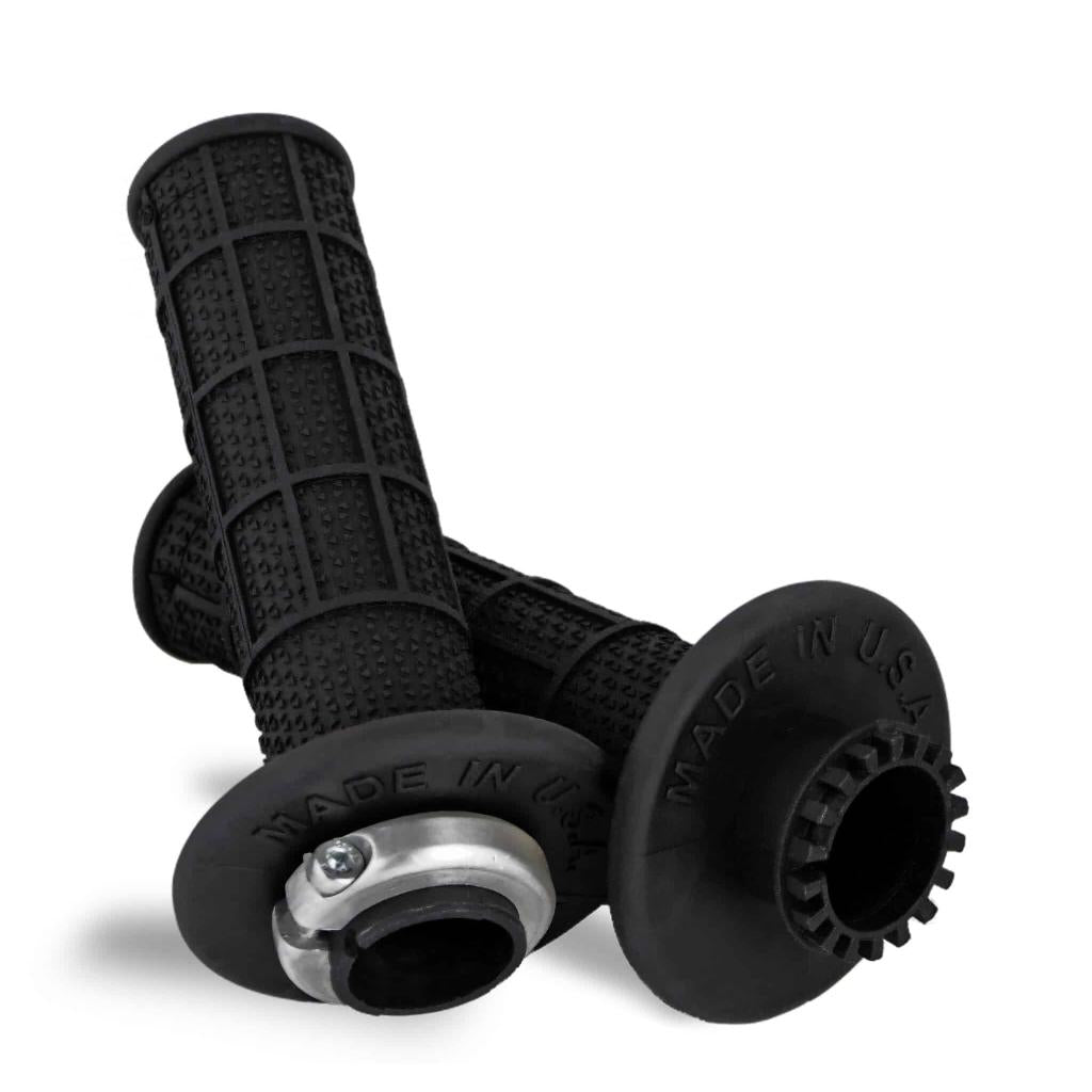 AME Lock - On Full Waffle MX Grips - MojoMotoSport.com