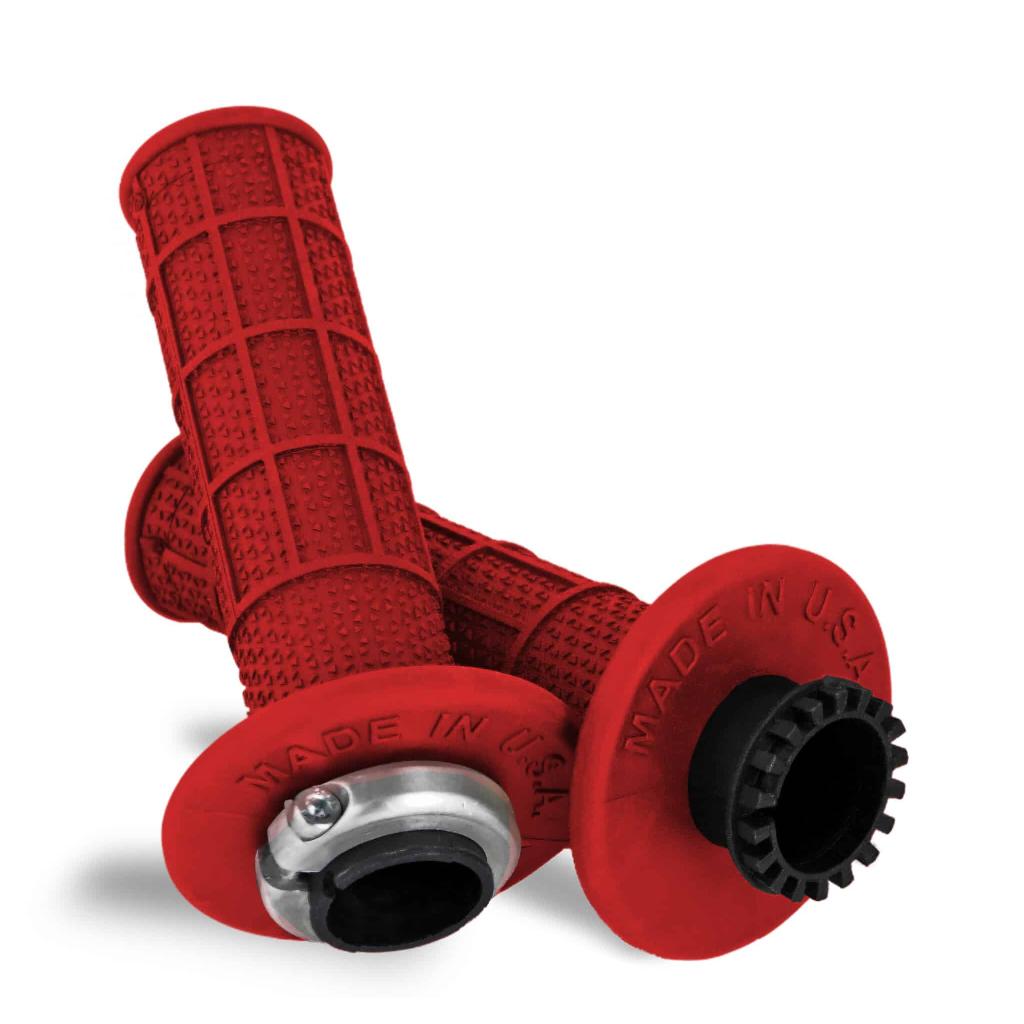 AME Lock - On Full Waffle MX Grips - MojoMotoSport.com