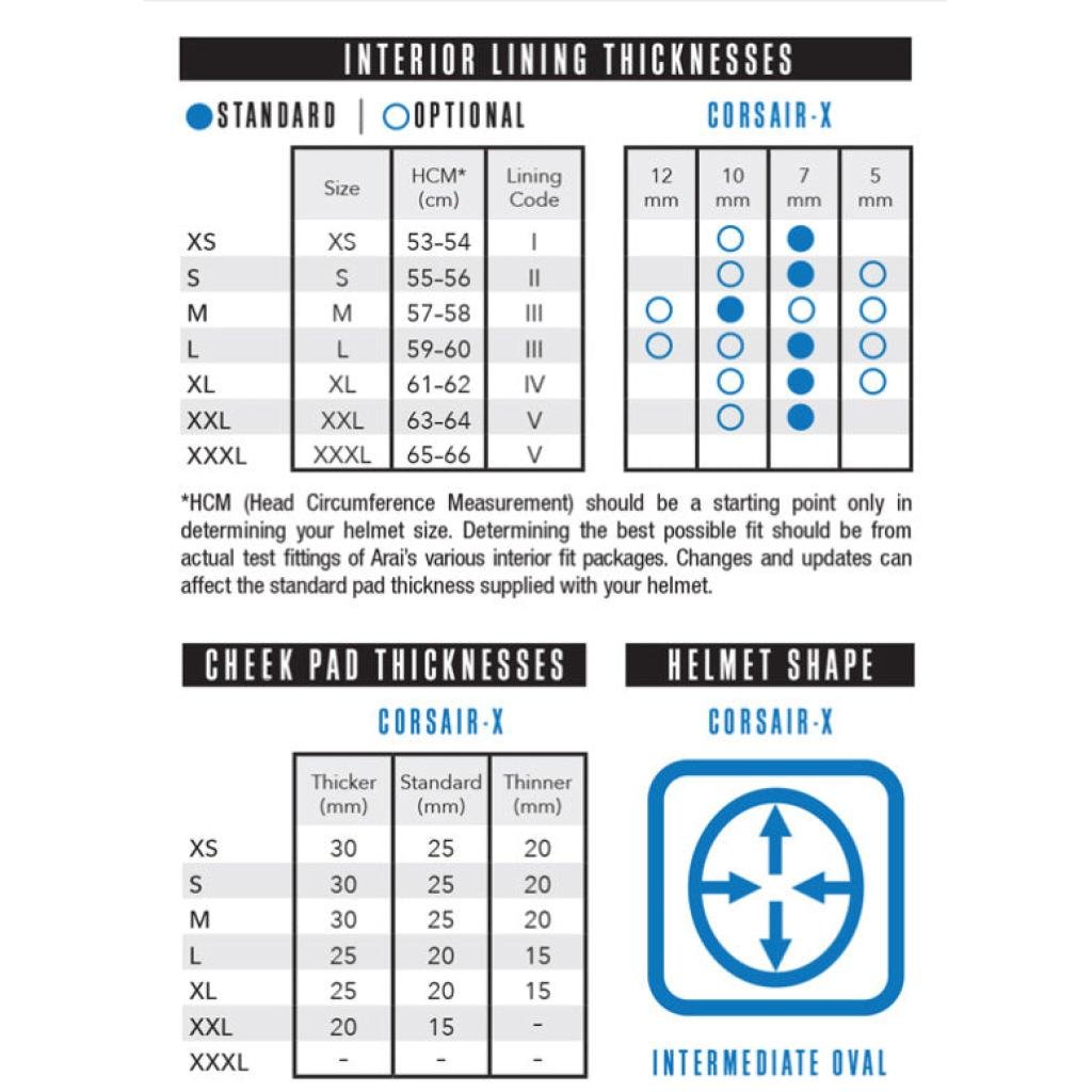 Arai Corsair - X Street Helmet - MojoMotoSport.com