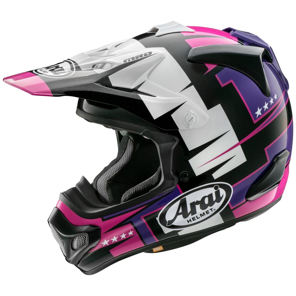 Arai VX-Pro4 Helmet - Stream - Pink Arai VX-Pro4 Helmet - Stream - Pink