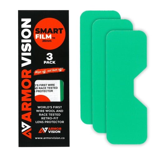 Armor Vision SMART FILM Lens Protector 36mm 3 - pk - MojoMotoSport.com