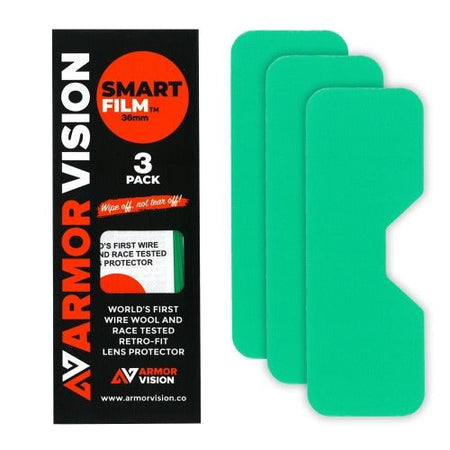Armor Vision SMART FILM Lens Protector 36mm 3 - pk - MojoMotoSport.com
