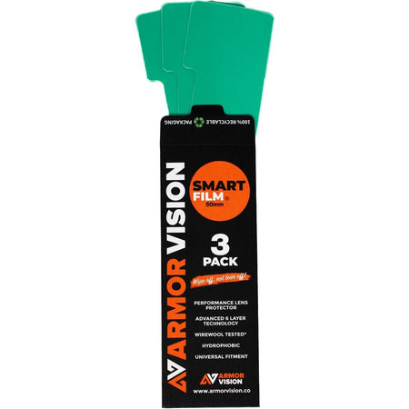 Armor Vision SMART FILM Lens Protector 62mm 3 - pk - MojoMotoSport.com