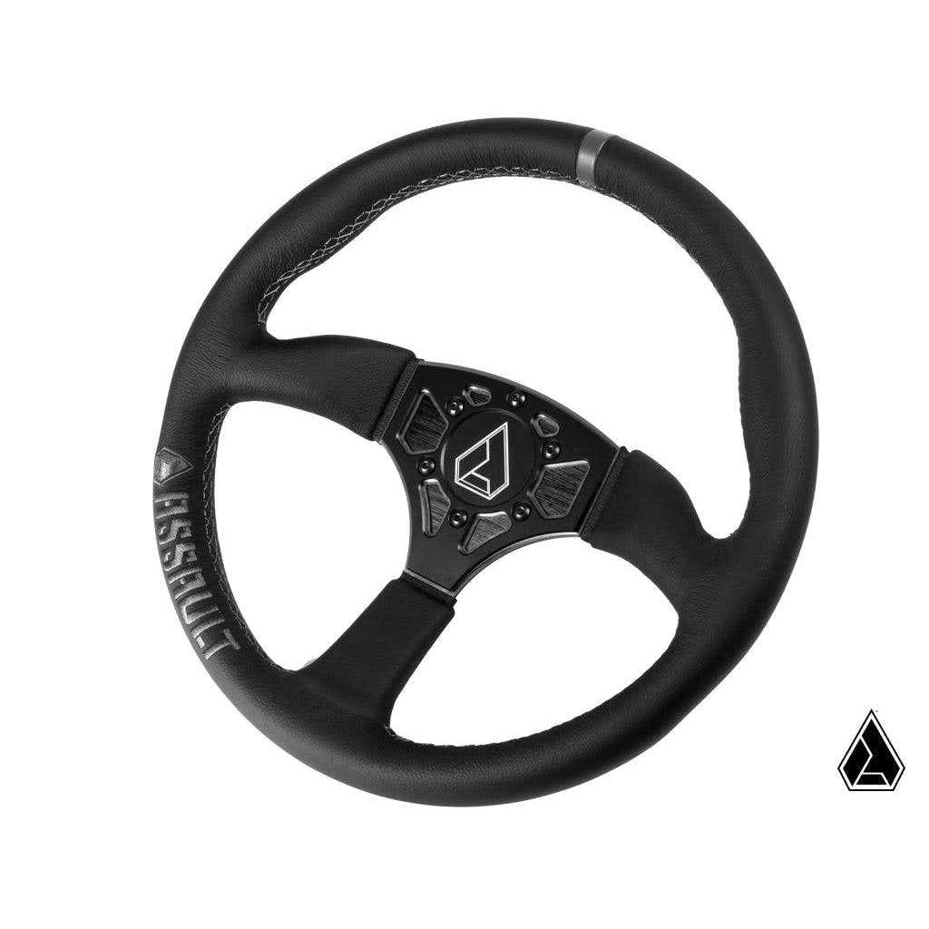 Assault Industries 350R Leather UTV Steering Wheel - MojoMotoSport.com