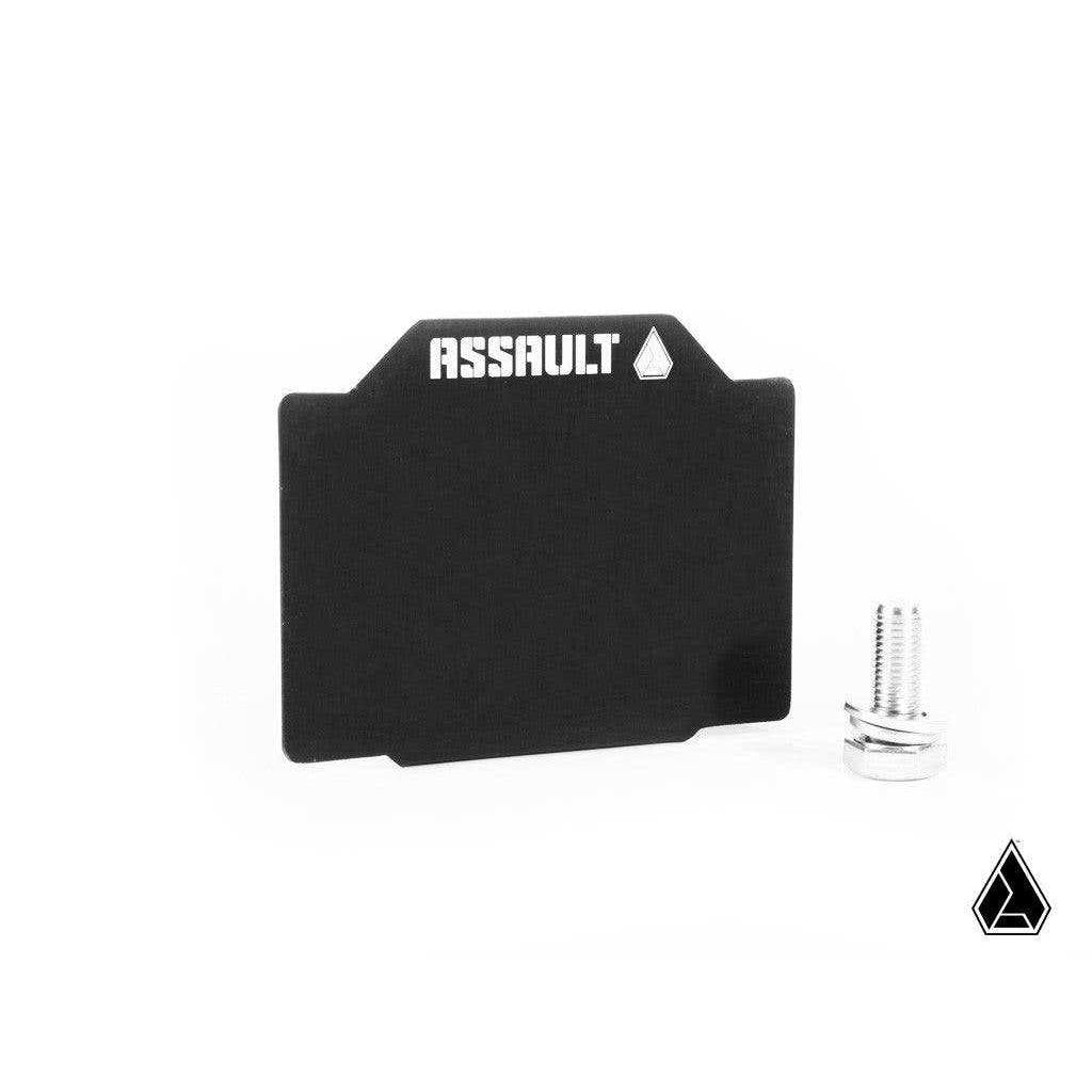 Assault Industries 4" x 3" UTV Registration Plate (Universal) - MojoMotoSport.com