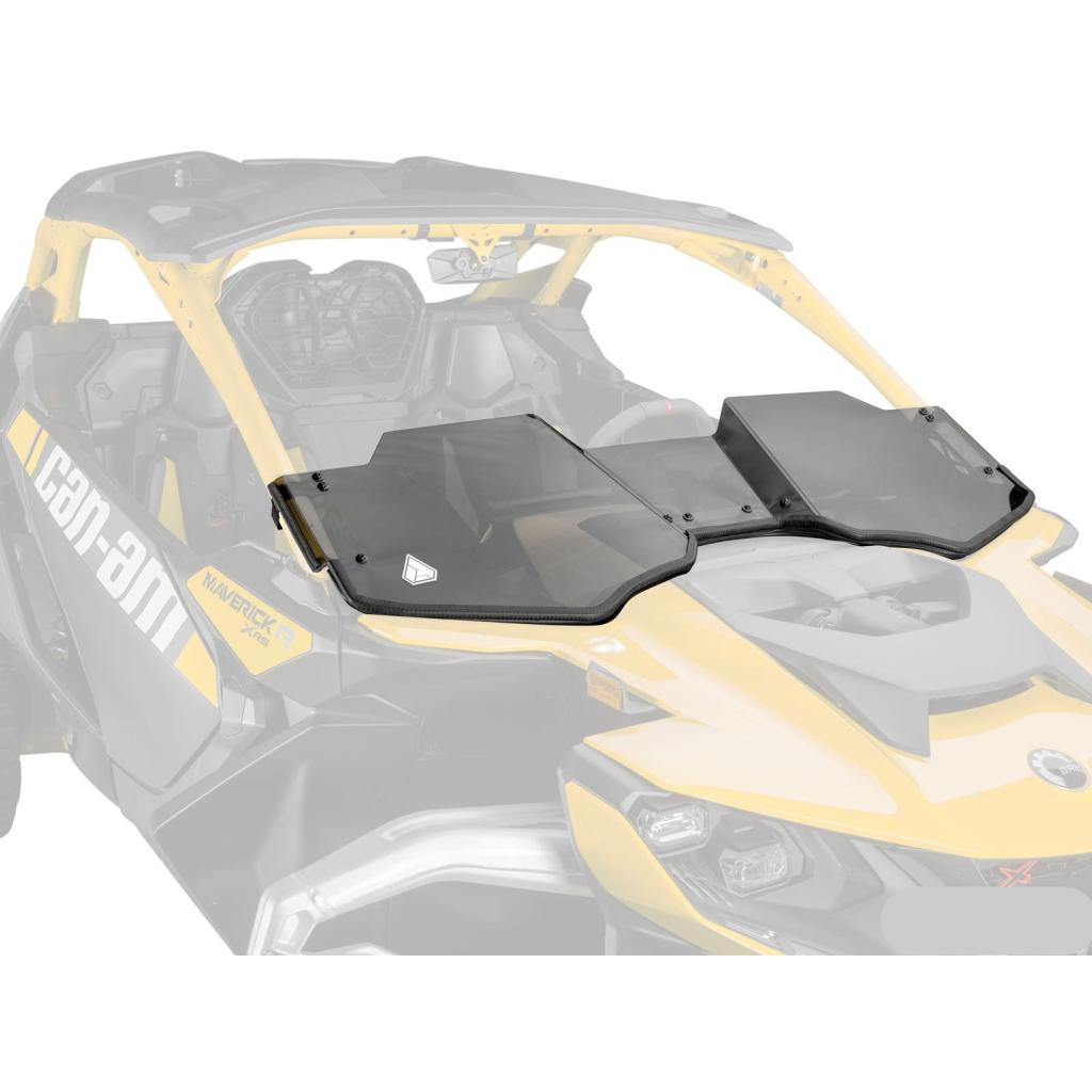 Assault Industries Can - Am Maverick R Half Windshield - MojoMotoSport.com