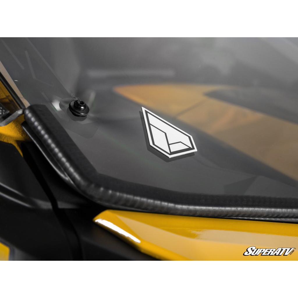 Assault Industries Can - Am Maverick R Half Windshield - MojoMotoSport.com