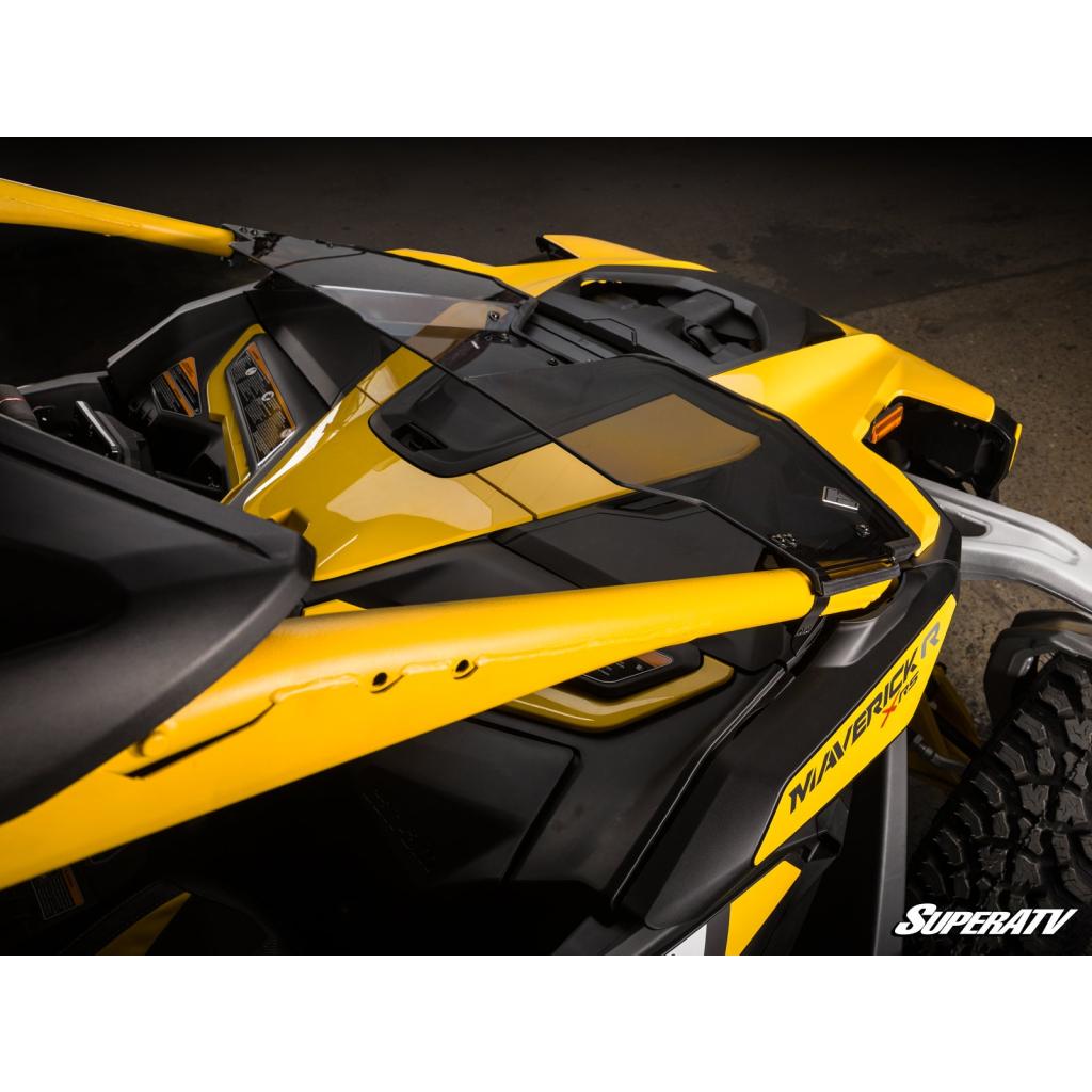 Assault Industries Can - Am Maverick R Half Windshield - MojoMotoSport.com