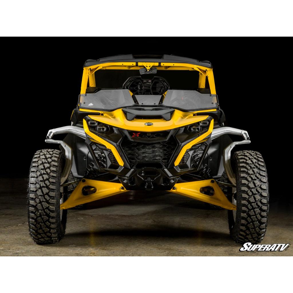Assault Industries Can - Am Maverick R Half Windshield - MojoMotoSport.com