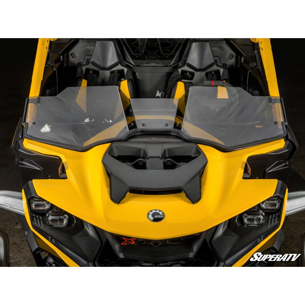 Assault Industries Can - Am Maverick R Half Windshield - MojoMotoSport.com