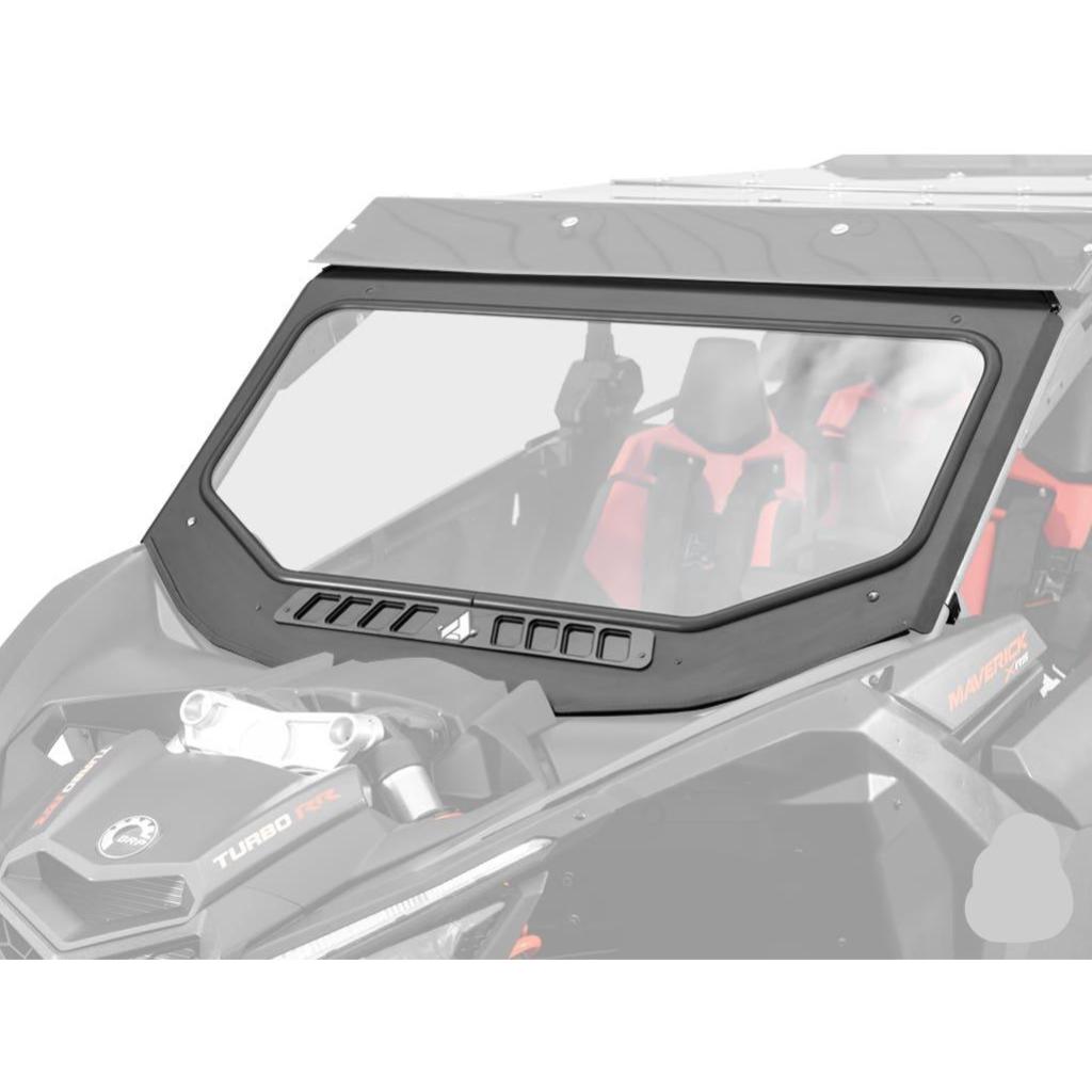 Assault Industries Can - Am Maverick X3 Glass Windshield - MojoMotoSport.com