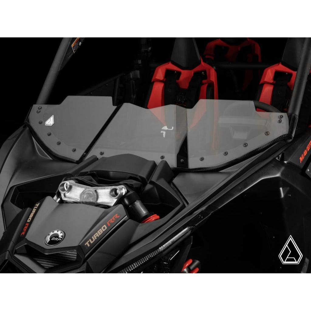 Assault Industries Can - Am Maverick X3 Half Windshield - MojoMotoSport.com