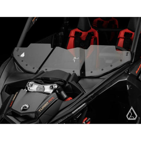 Assault Industries Can - Am Maverick X3 Half Windshield - MojoMotoSport.com