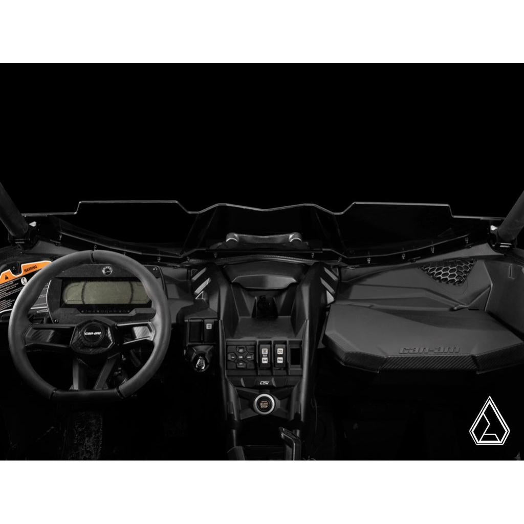 Assault Industries Can - Am Maverick X3 Half Windshield - MojoMotoSport.com